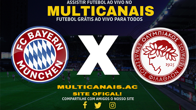 Assistir Bayern de Munique x Olympiakos AO VIVO Online 12/03/2024