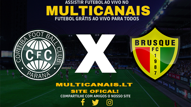 Assistir Coritiba x Brusque AO VIVO Online 28/04/2024