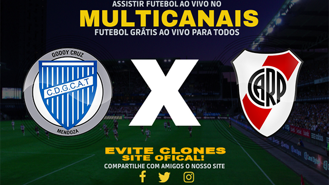 Assistir Godoy Cruz x River Plate AO VIVO Online 24/07/2024