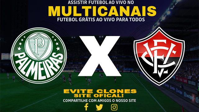 Assistir Palmeiras x Vitória AO VIVO Online 27/07/2024