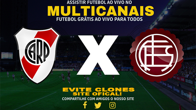 Assistir River Plate x Lanus AO VIVO Online 21/07/2024