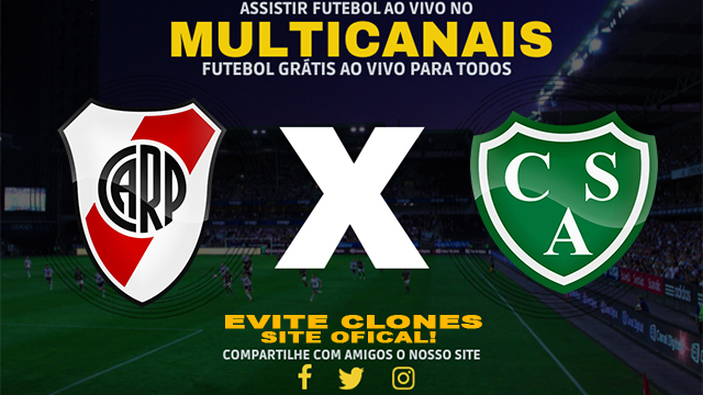 Assistir River Plate x Sarmiento Junin AO VIVO Online 28/07/2024