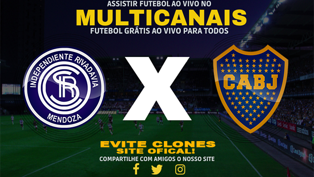 Assistir Independiente Rivadavia x Boca Juniors AO VIVO Online 10/08/2024