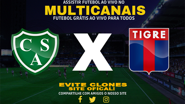 Assistir Sarmiento Junin x Tigre AO VIVO Online 18/08/2024