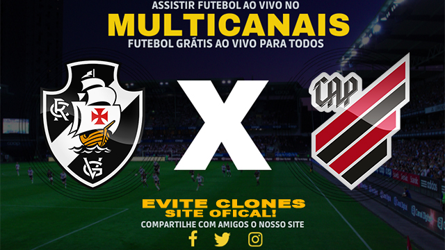 Assistir Vasco x Athletico PR AO VIVO Online 29/08/2024