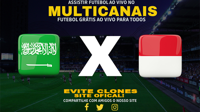 Assistir Arábia Saudita x Indonesia AO VIVO Online 05/09/2024